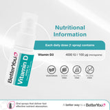 BetterYou Atrilly DLux4000 Emballage Plastique Océan, choix écoresponsable et recyclable.