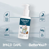 BetterYou Bouteille Lotion Magnesium 4,56oz – format pratique et absorption rapide.