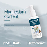 BetterYou Crème Magnesium Enfant Lavande Camomille – texture douce et parfum calmant.