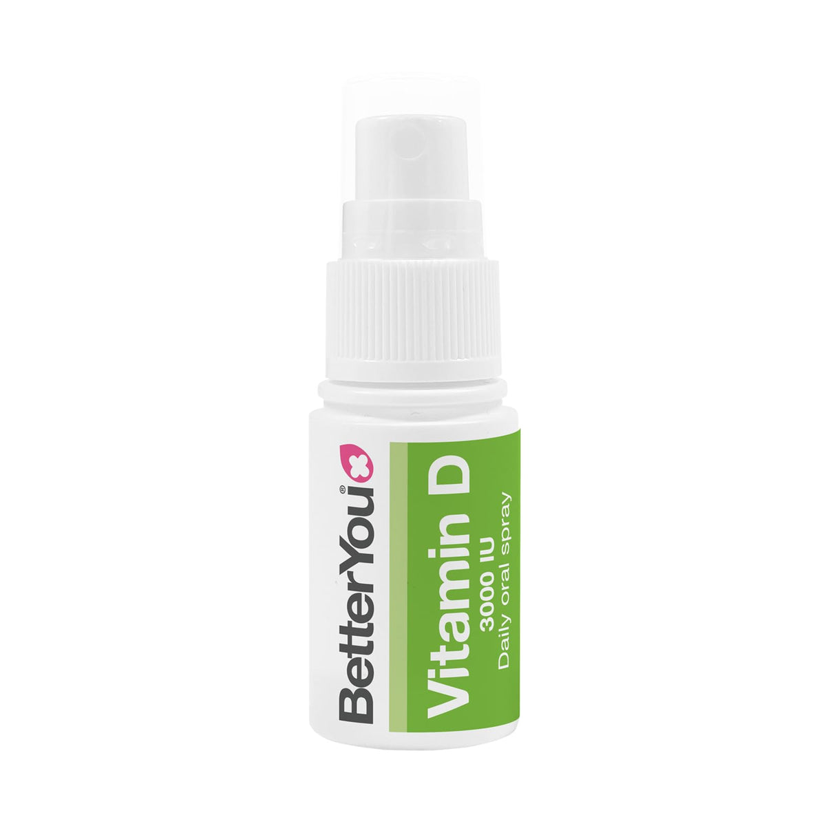 BetterYou D3000 Spray Bouteille: absorption buccale rapide et pratique.