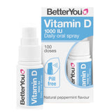 BetterYou Dlux 1000iu spray, dosage pratique et absorption rapide.