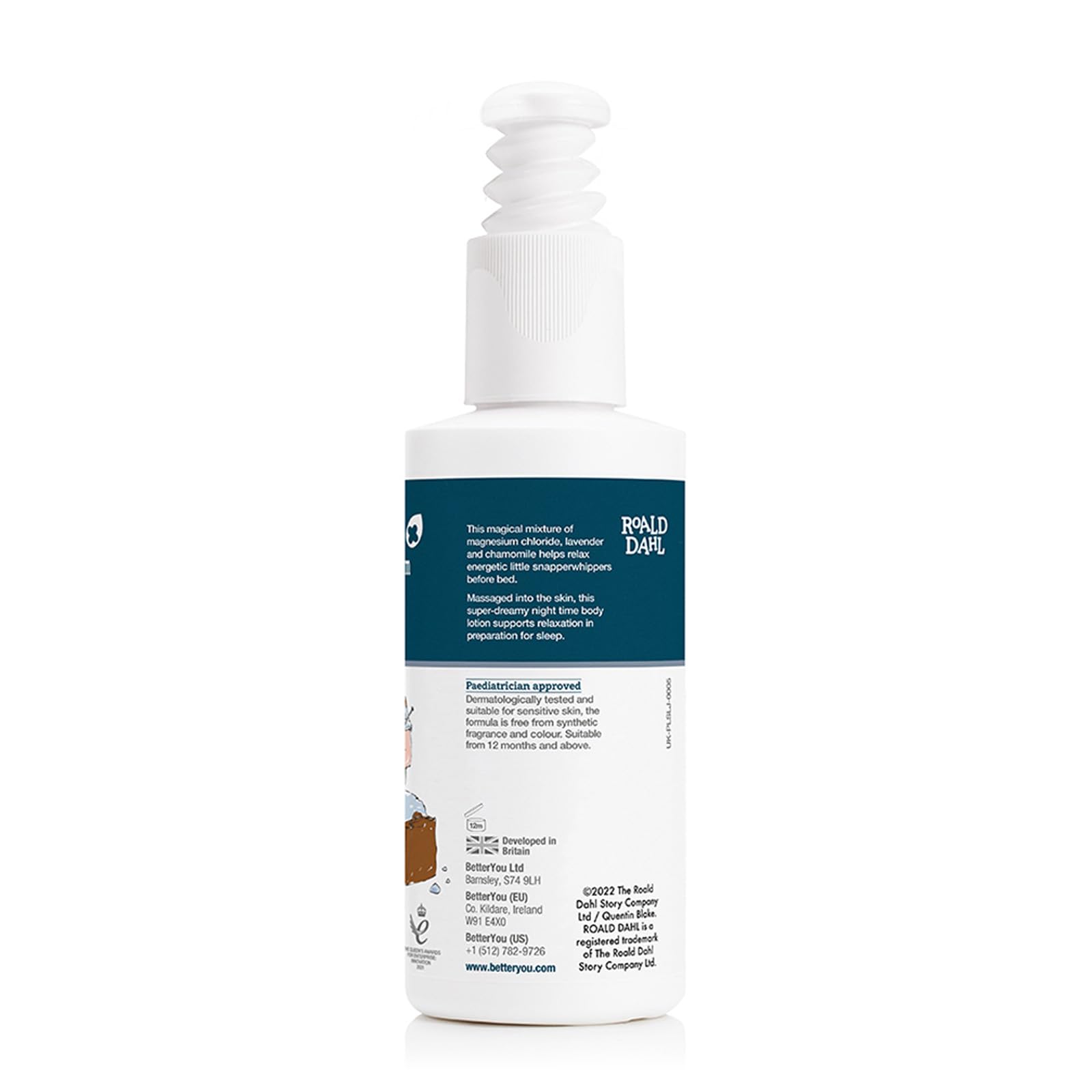 BetterYou Formulation Sans Huile de Palme – soin dermatologiquement testé et vegan.