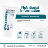 BetterYou Magnésium Gel: absorption rapide pour un confort post-exercice.