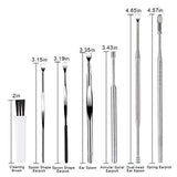 Outil curette double-face BetyBedy, nettoyage précis du cérumen.