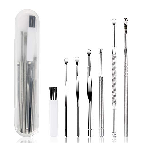 Kit BetyBedy sept outils pour oreilles, usage domestique sûr et précis.