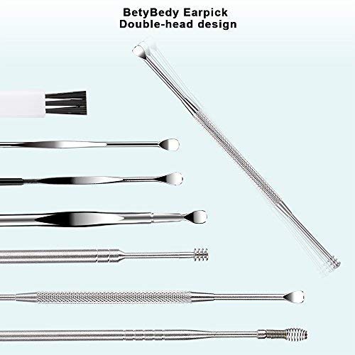 Pointes spirales BetyBedy, dissociation efficace du cérumen sans douleur.