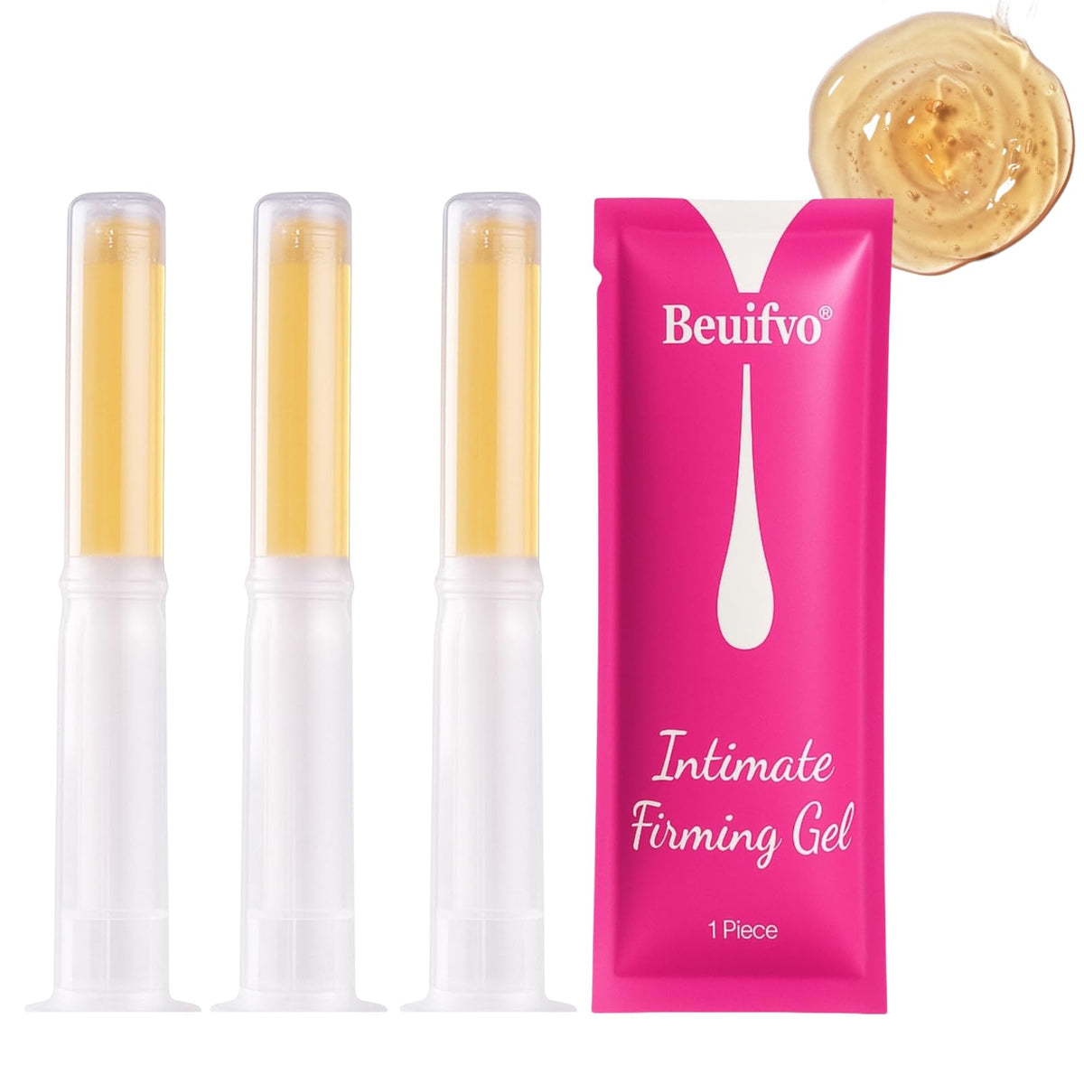 Beuivvo Gel Intime Raffermissant — bouteille moderne et hydratation quotidienne.