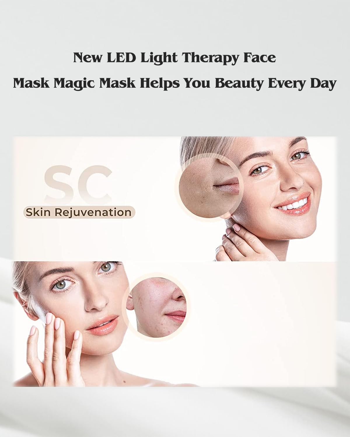 Beuwe masque-lumiere-utilisation-domicile, outil pratique pour soins quotidiens