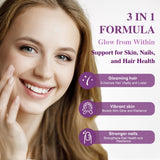 Bevalence Biotine Beauté peau et ongles - Complément multivitaminé intégré.