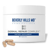 Beverly Hills MD Dermal Repair: bouteille de capsules, soutien potentiel à l'élasticité cutanée.