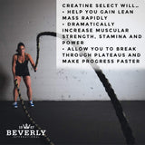 Beverly International Créatine Select – soutien potentiel à l’endurance et à la récupération.