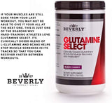 Be Beverly International Glutamine Select, pratique après l'entraînement pour la récupération musculaire.