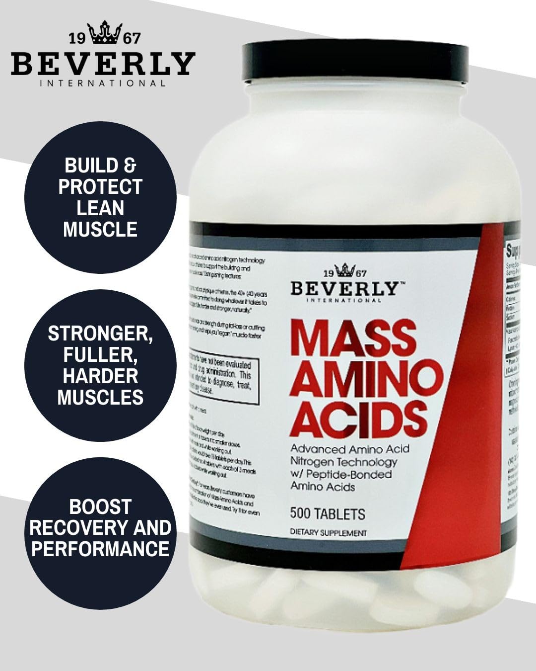 Mass Amino Acids avec repas, image montrant prise dans le cadre d’un repas équilibré.