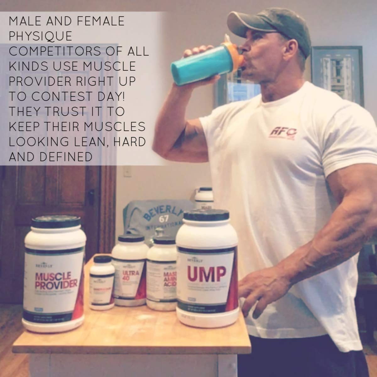Goût chocolat rappelant une crème glacée avec Muscle Provider.