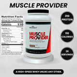 Récupération musculaire avec Muscle Provider après l'entraînement.
