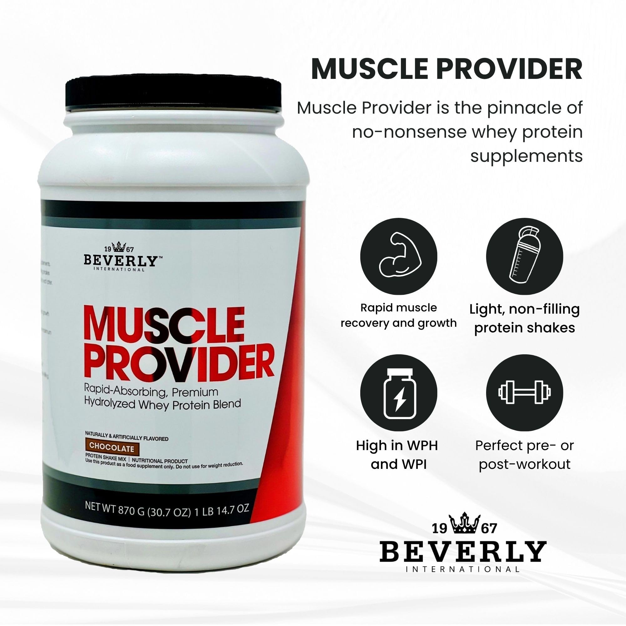 Texture crémeuse du Muscle Provider pour une expérience agréable.