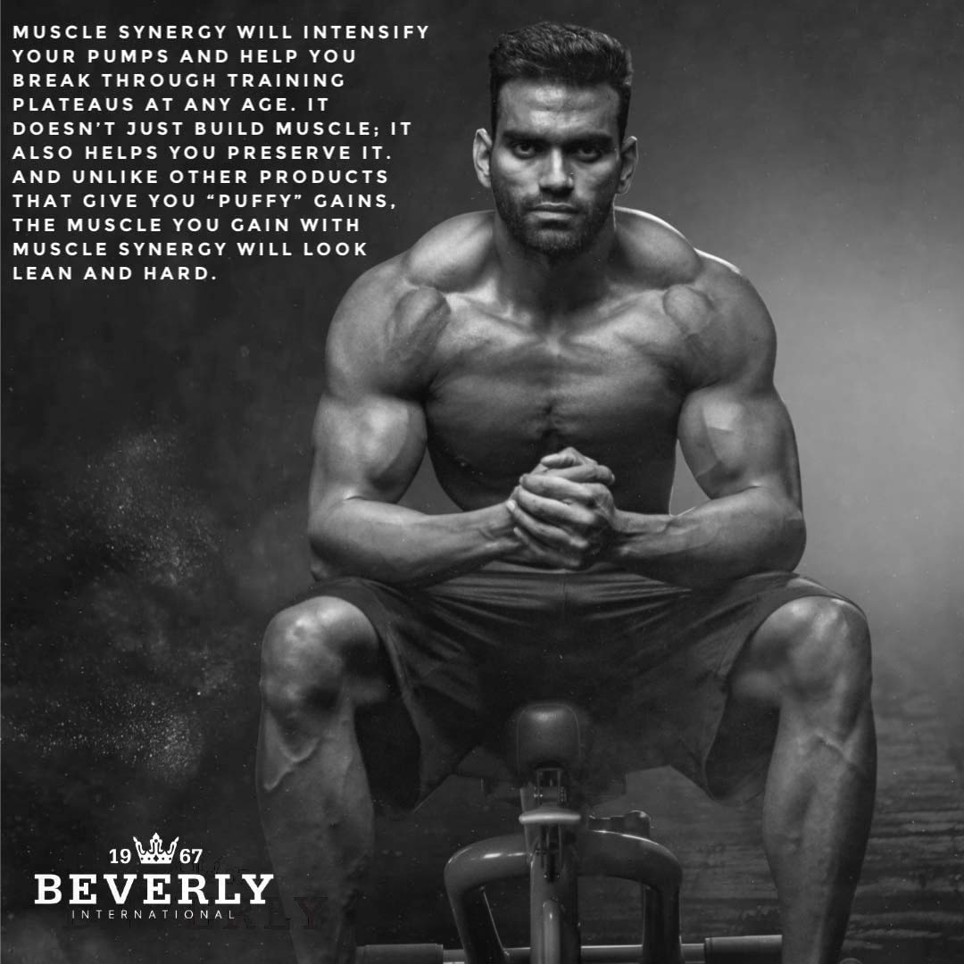Ambiance salle de sport avec Muscle Synergy, soutien potentiel des séances et motivation.