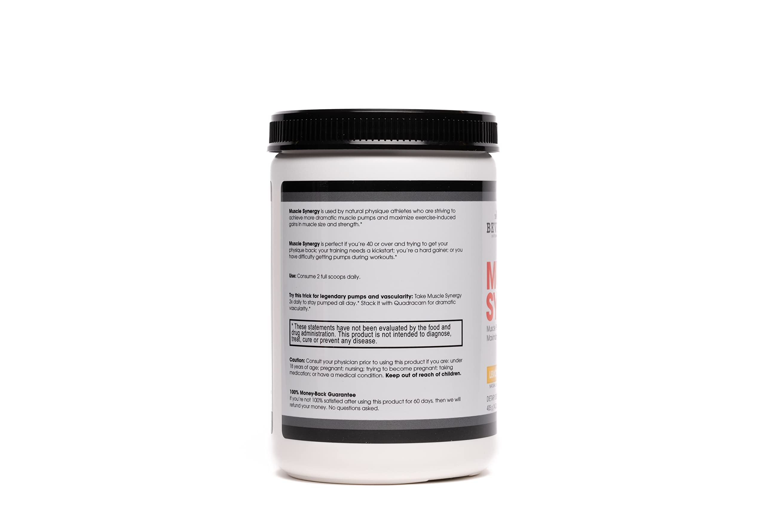 Muscle Synergy, cuillère-mesure, dosage précis pour des entraînements plus intenses.