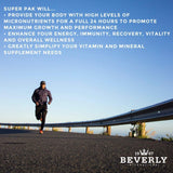 Routine bien organisée grâce à Beverly International Super Pak et énergie sportive