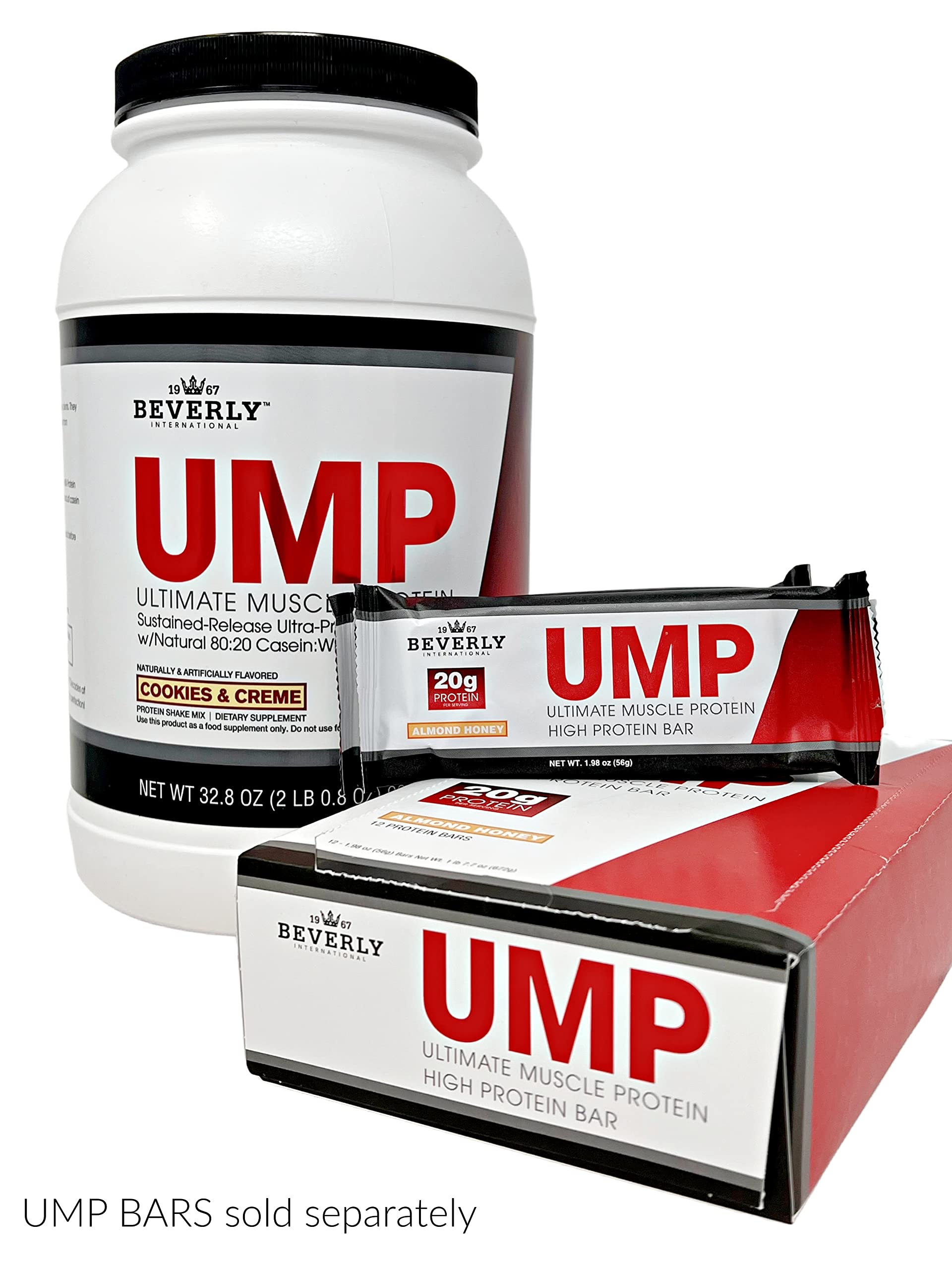 UMP Cookies & Creme – shaker Beverly International, texture onctueuse