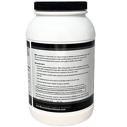 UMP proteine vanille, ratio whey-caseine 80-20 pour recuperation durable
