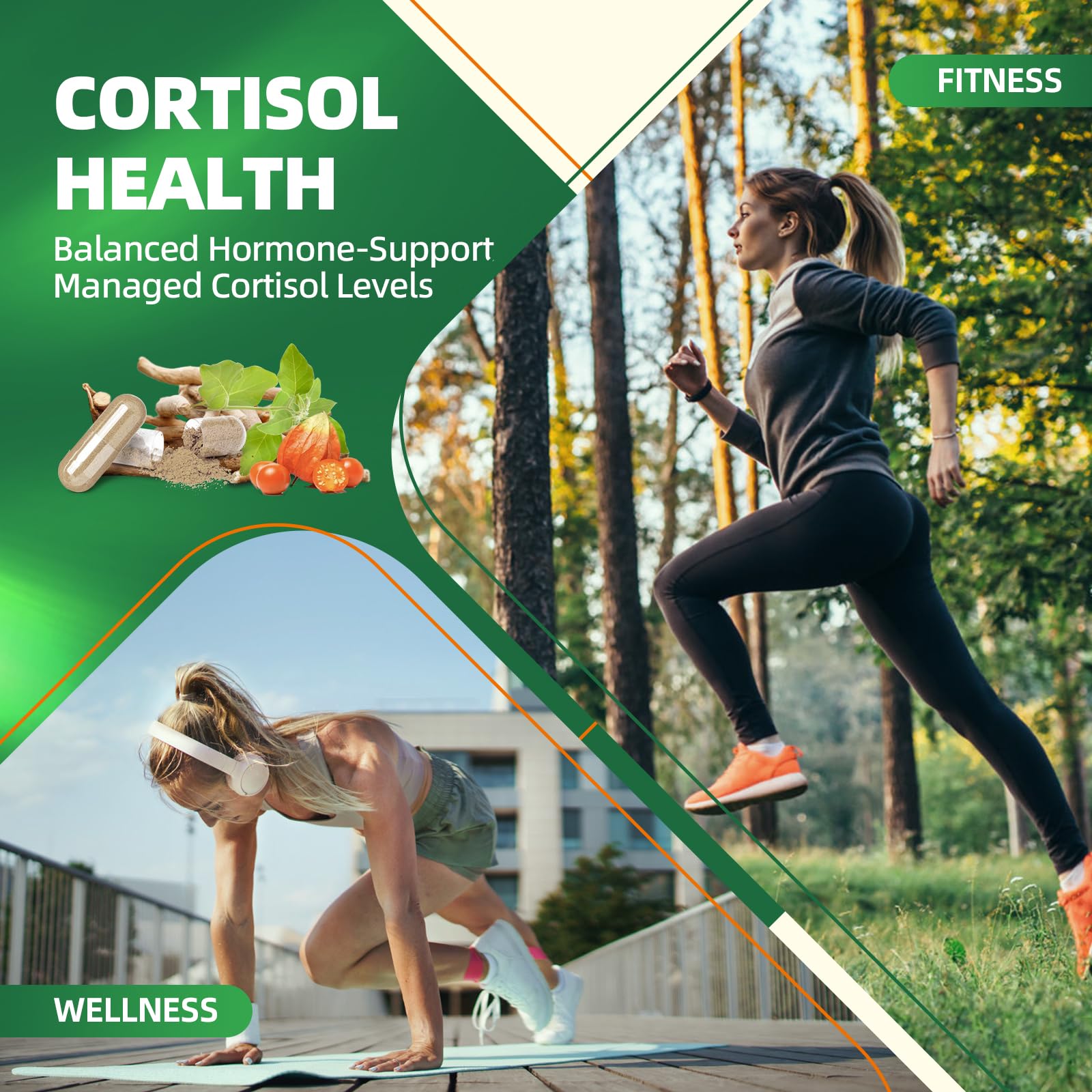 B BEWORTHS compléments cortisol – Formulation végane et sans OGM adaptée aux régimes