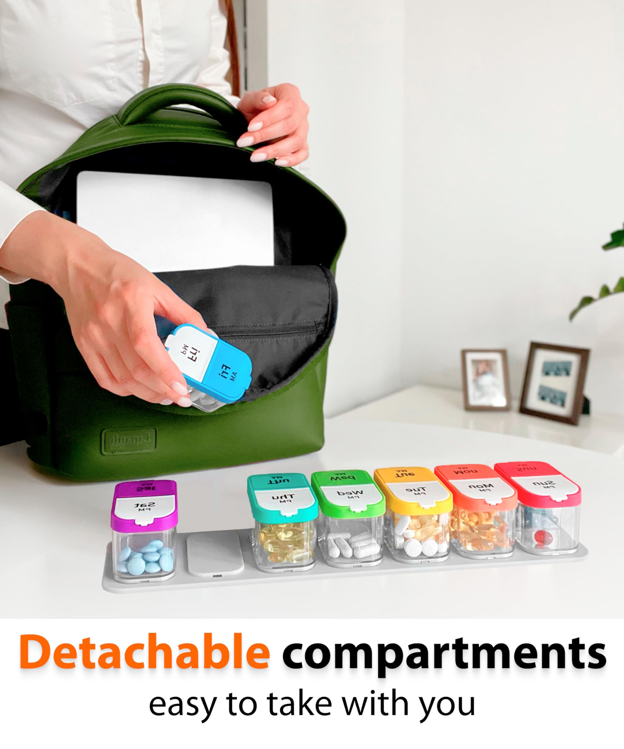 Design transparent BEXEEN pour vérifier rapidement le contenu.