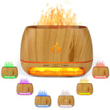 Beyn diffuseur ultrasonique avec bois grain pour diffusion douce d'huiles essentielles.
