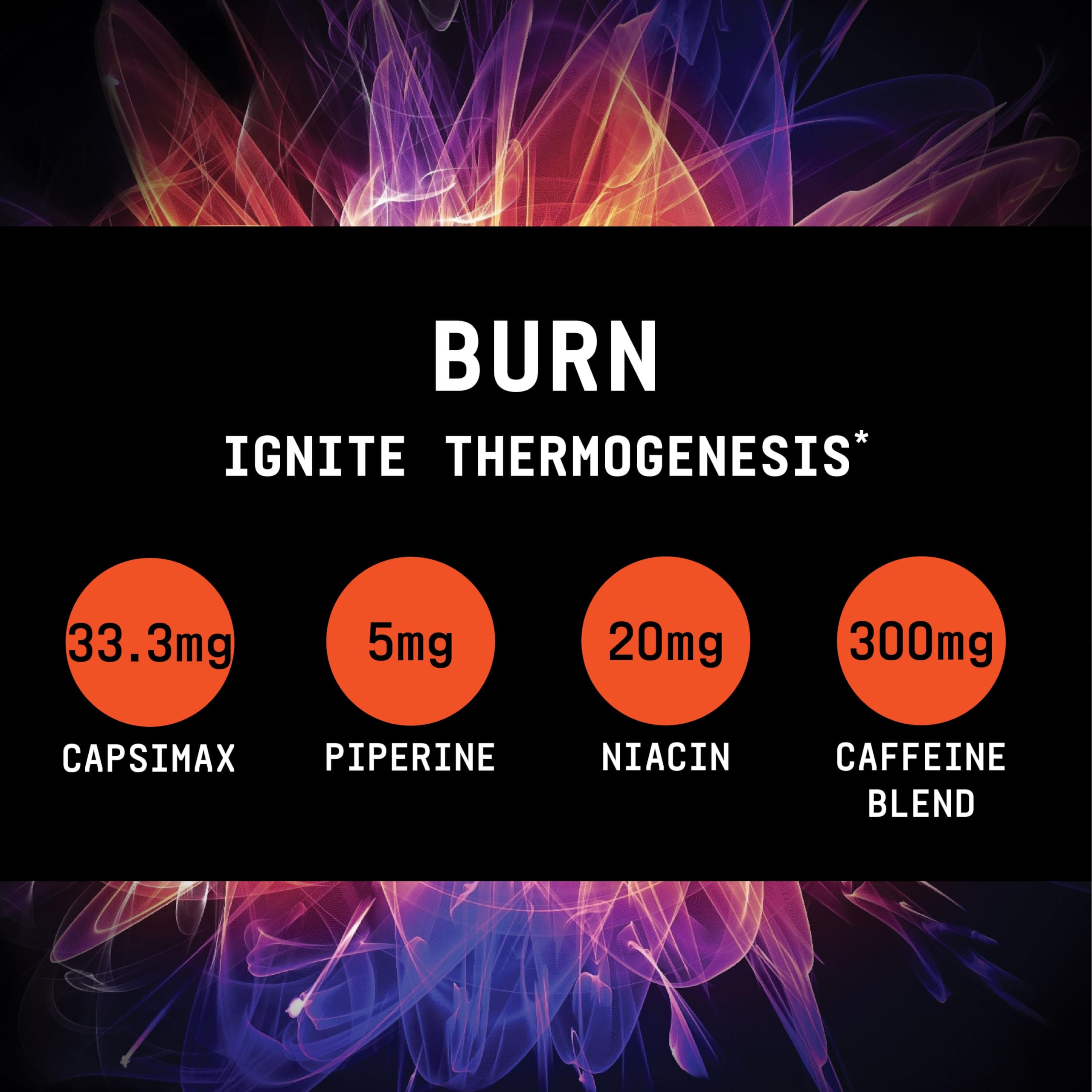 BEYOND RAW Burn MF — l-theanine, aide à gérer le stress lié à l’entraînement.