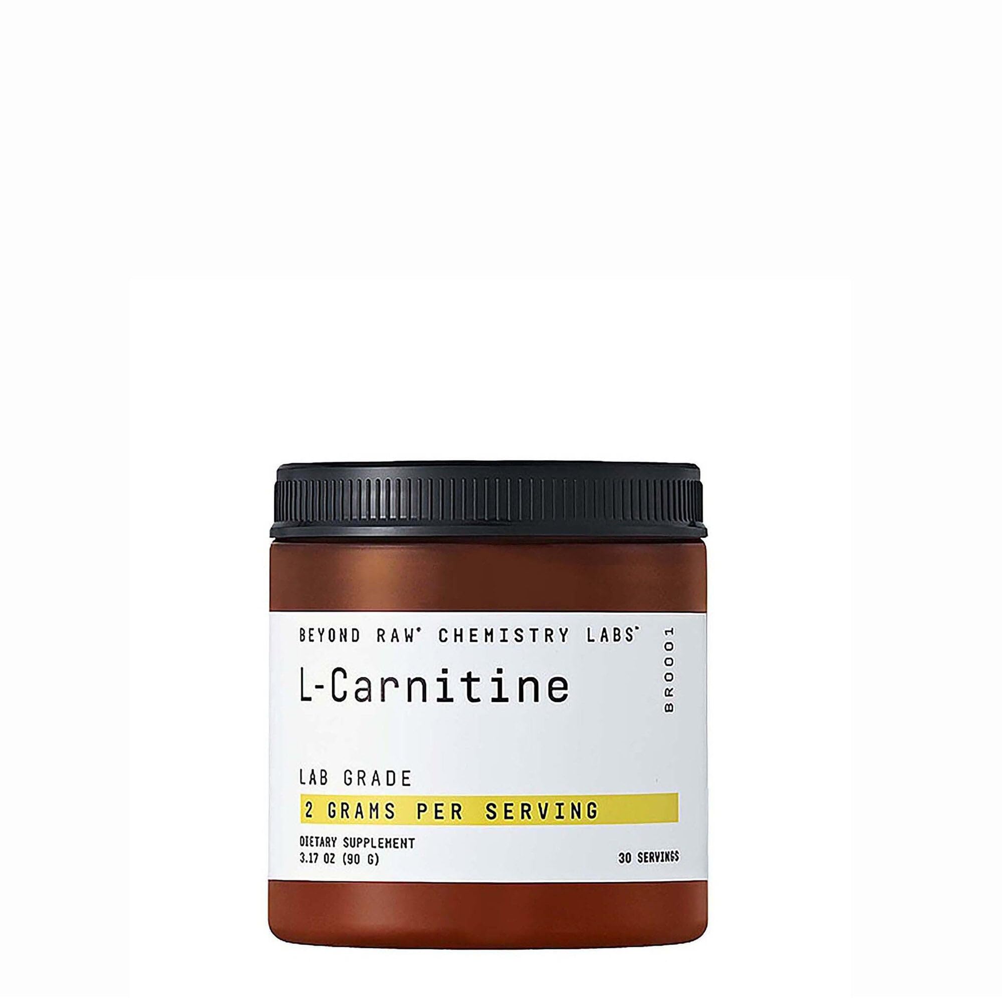 BEYOND RAW L-Carnitine Poudre prête à mélanger pour l’énergie avant l’entraînement