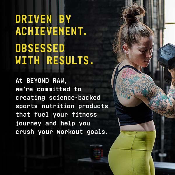 BEYOND RAW Creatine HCl – peut accompagner la croissance musculaire lors d'un entraînement en résistance.