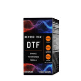 BEYOND RAW DTF : bouteille sombre prête à soutenir énergie et concentration pendant l'entraînement.