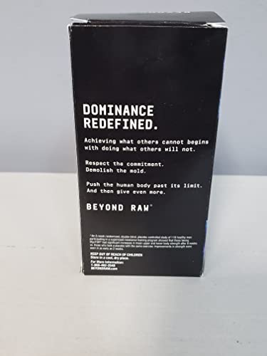 BEYOND RAW DTF : étiquette claire présentant la formule et ses usages potentiels.