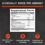 BEYOND RAW LIT AF Beta-alanine 32 g apporte plus de résistance.