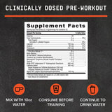 BEYOND RAW LIT AF – taurine et beta-alanine, réduction de fatigue musculaire.