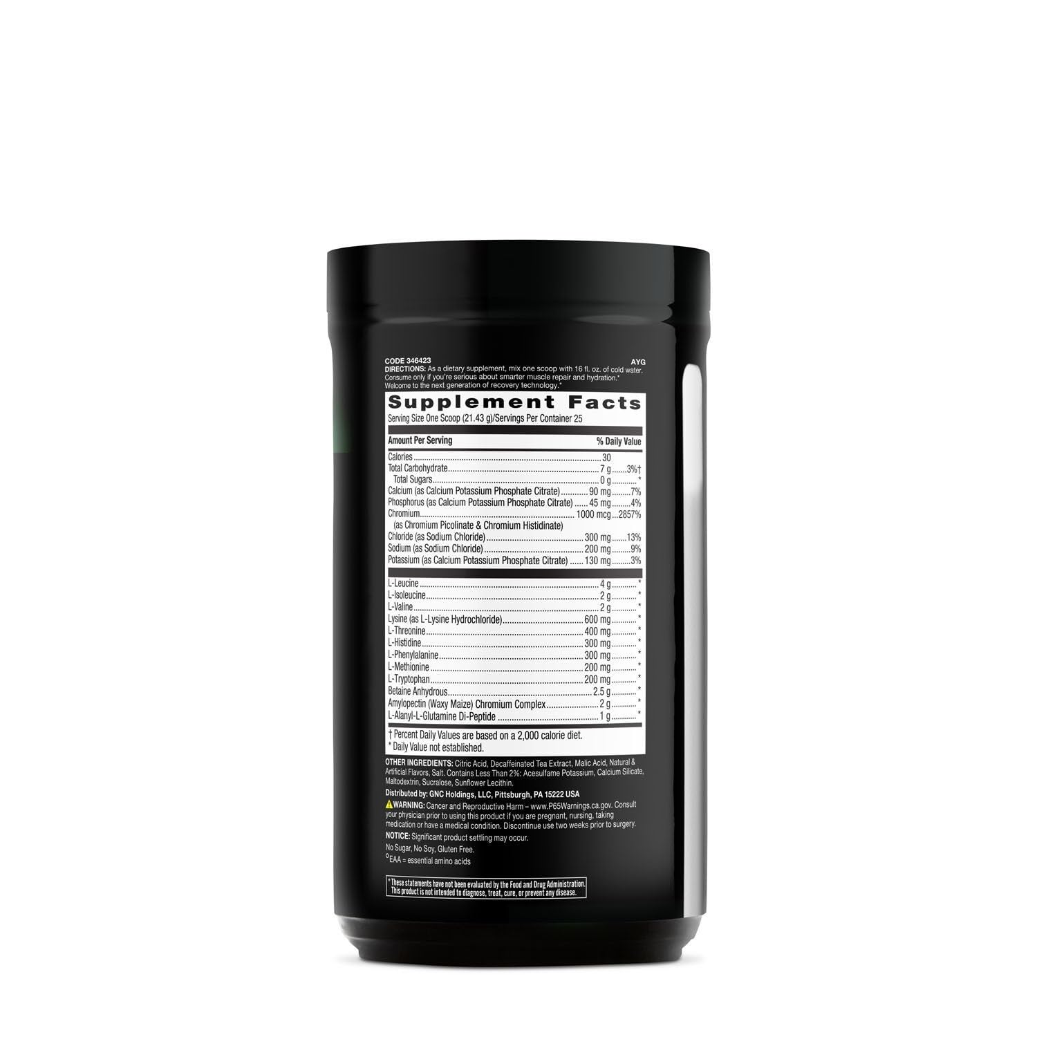 BEYOND RAW Precision Amino – cuillère-dose pour dosage facile après l'entraînement.