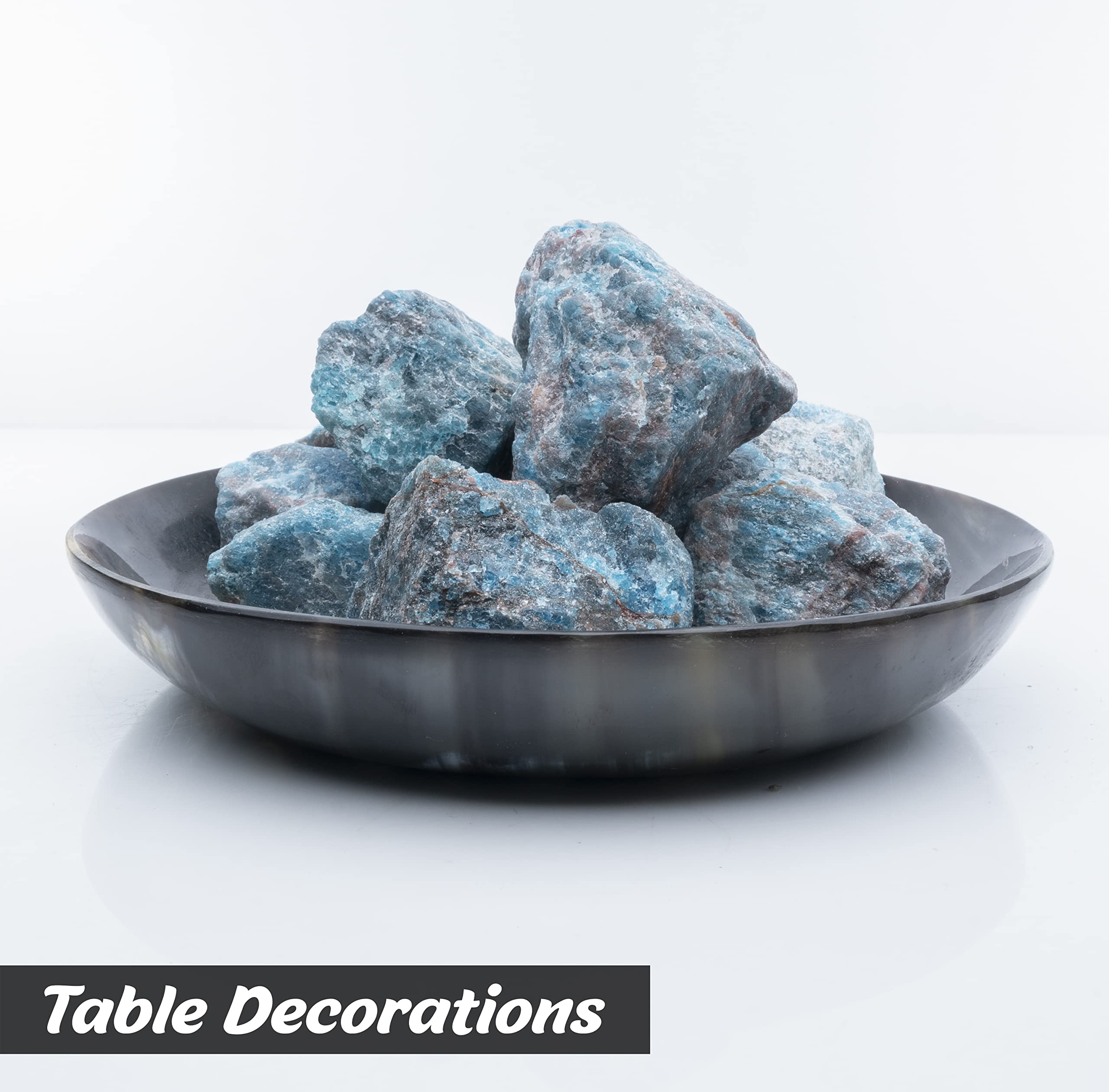 BEZAVO apatite bleue brute — échantillon pour sertissage par fil