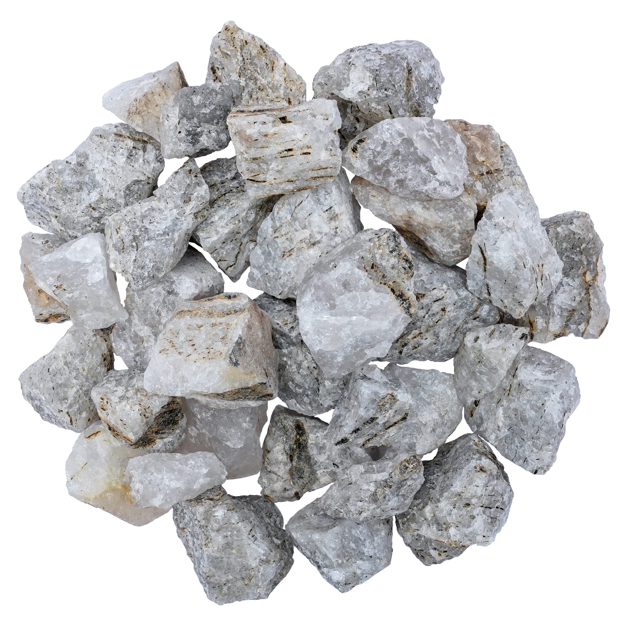 BEZAVO Noir Rutile – pierres brutes idéales pour polissage et cabochon