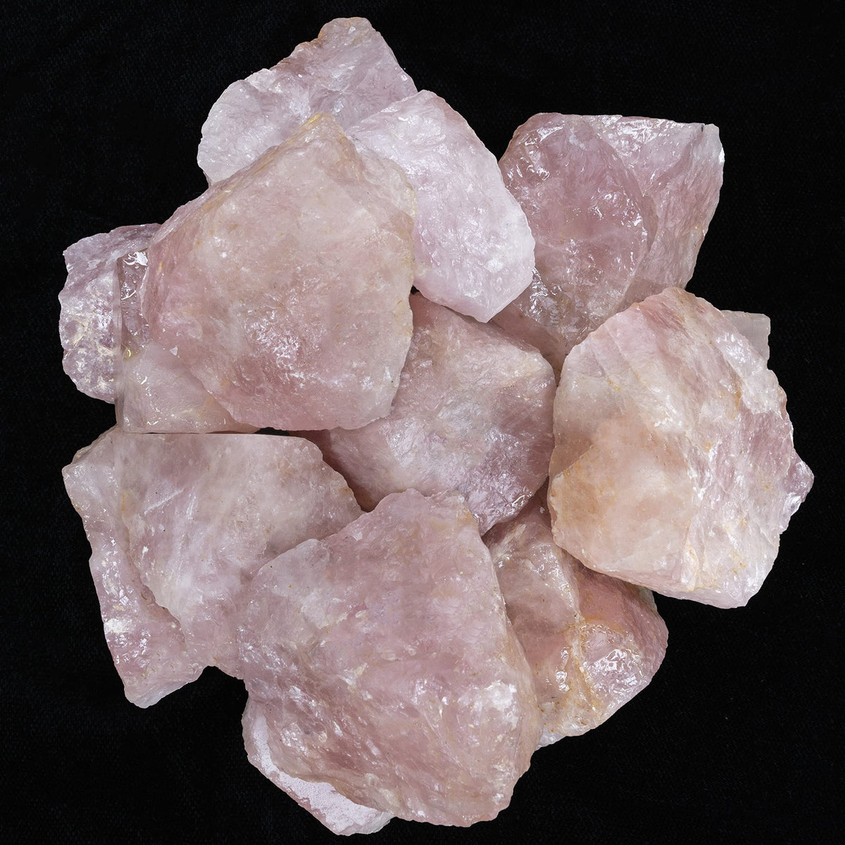 BEZAVO pierres brutes rose quartz pour lapidaire et polissage