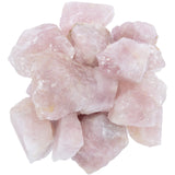 BEZAVO pierres brutes rose quartz pour polissage et travail