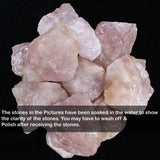 BEZAVO rose quartz brut pour création de bijoux