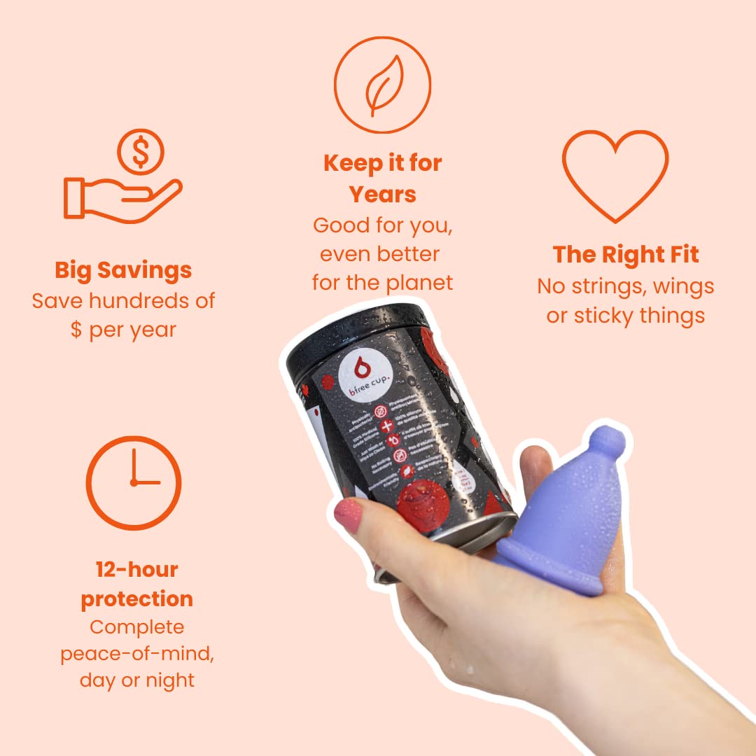 Nettoyage et entretien simples pour la coupe menstruelle Bfree.
