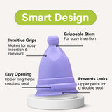 Silicone durable de Bfree aide à prévenir les biofilms et à faciliter l’entretien.