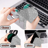 Chiffon BHAHB motif mignon, chiffon microfibre doux pour accessoires.
