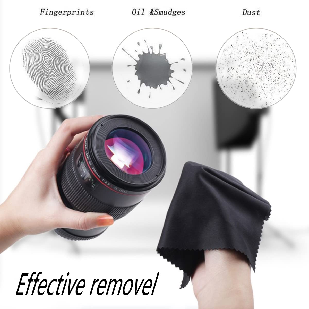 Chiffons BHCCYS pour écran smartphone: surfaces propres sans traces.