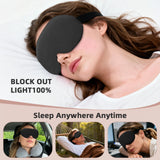 BIACK masque-sommeil-voyage-leger-portatif, parfait pour avion et déplacements.