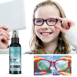 Spray compact et portable pour lentilles en déplacement