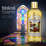 Bible Lands Treasures huile donction prête pour rituel et prière personnelle.