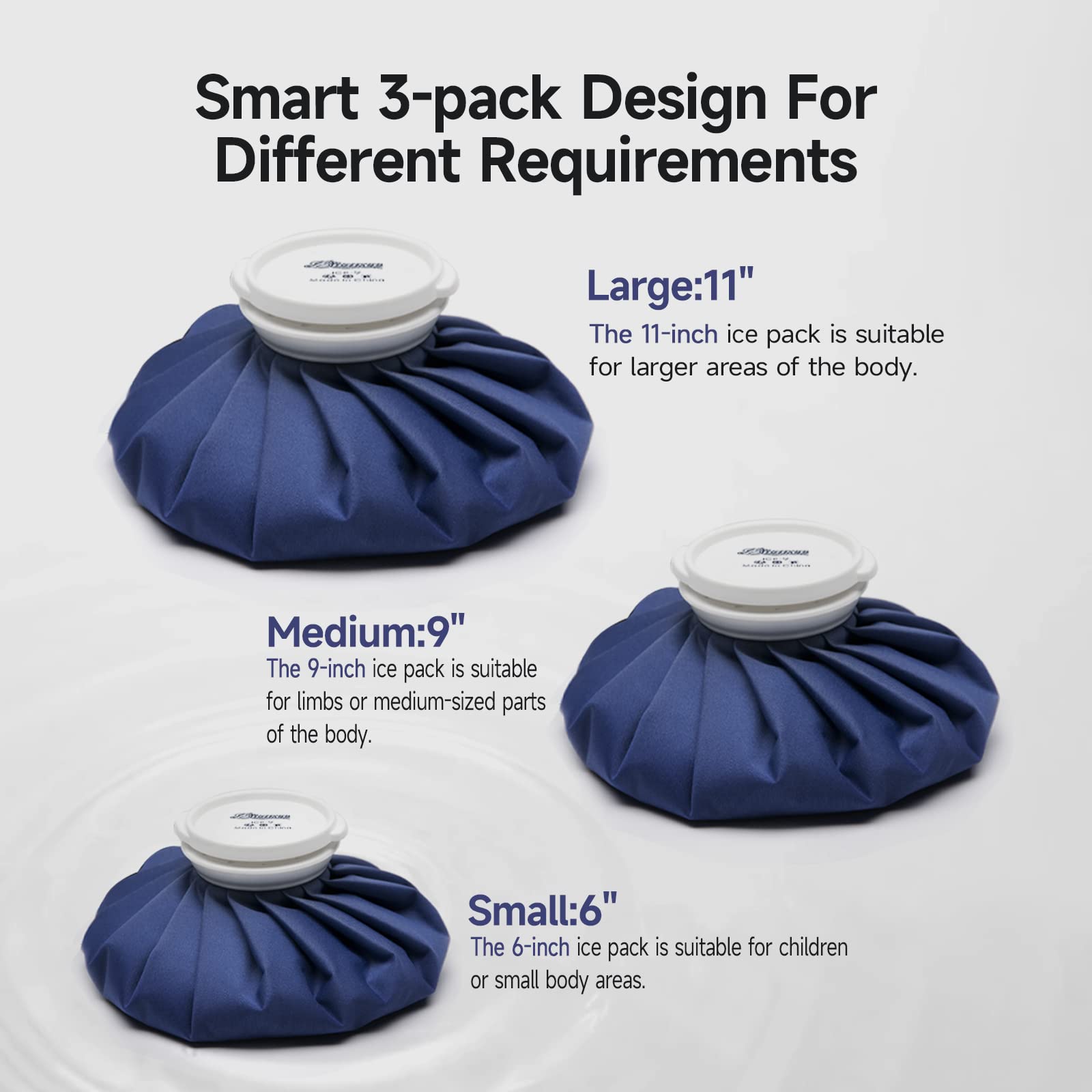 Usage extérieur portable: sac glace compact et étanche pour les activités.
