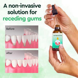 Gouttes naturelles Denti-Zen, eucalyptus et aloe pour gencives saines.